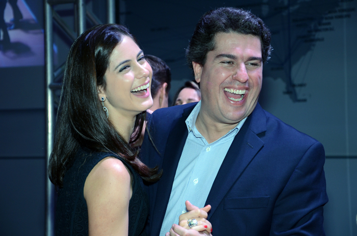 Juarez Cintra Neto e sua esposa Flavia Juarez Cintra Neto e sua esposa Flavia