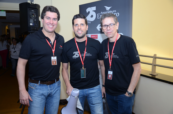 Juarez Neto, Daniel Castanho e Cassio Oliveira, da Ancoradouro