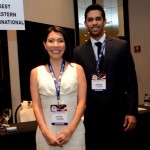 Karen Schmidt e Fernando Machado, do Best Western