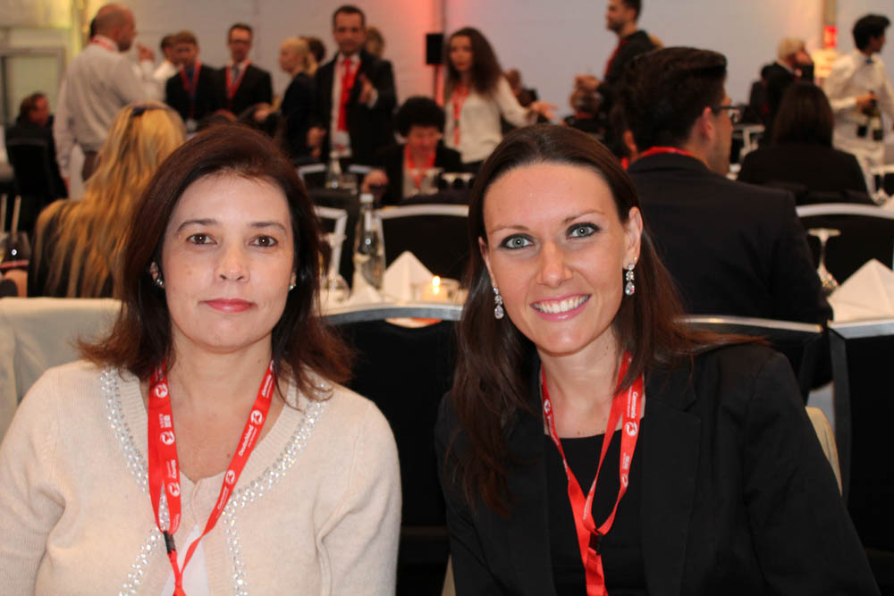 Karin Berke e Andreia Schneider, da Socaltur, de Porto Alegre