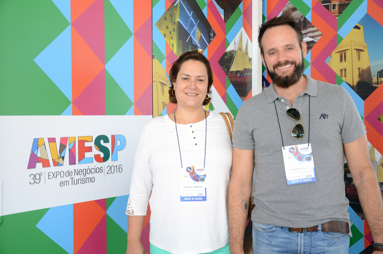 Leandra camargo e Evandro Scalvi, da You Happy Viagens Leandra camargo e Evandro Scalvi, da You Happy Viagens