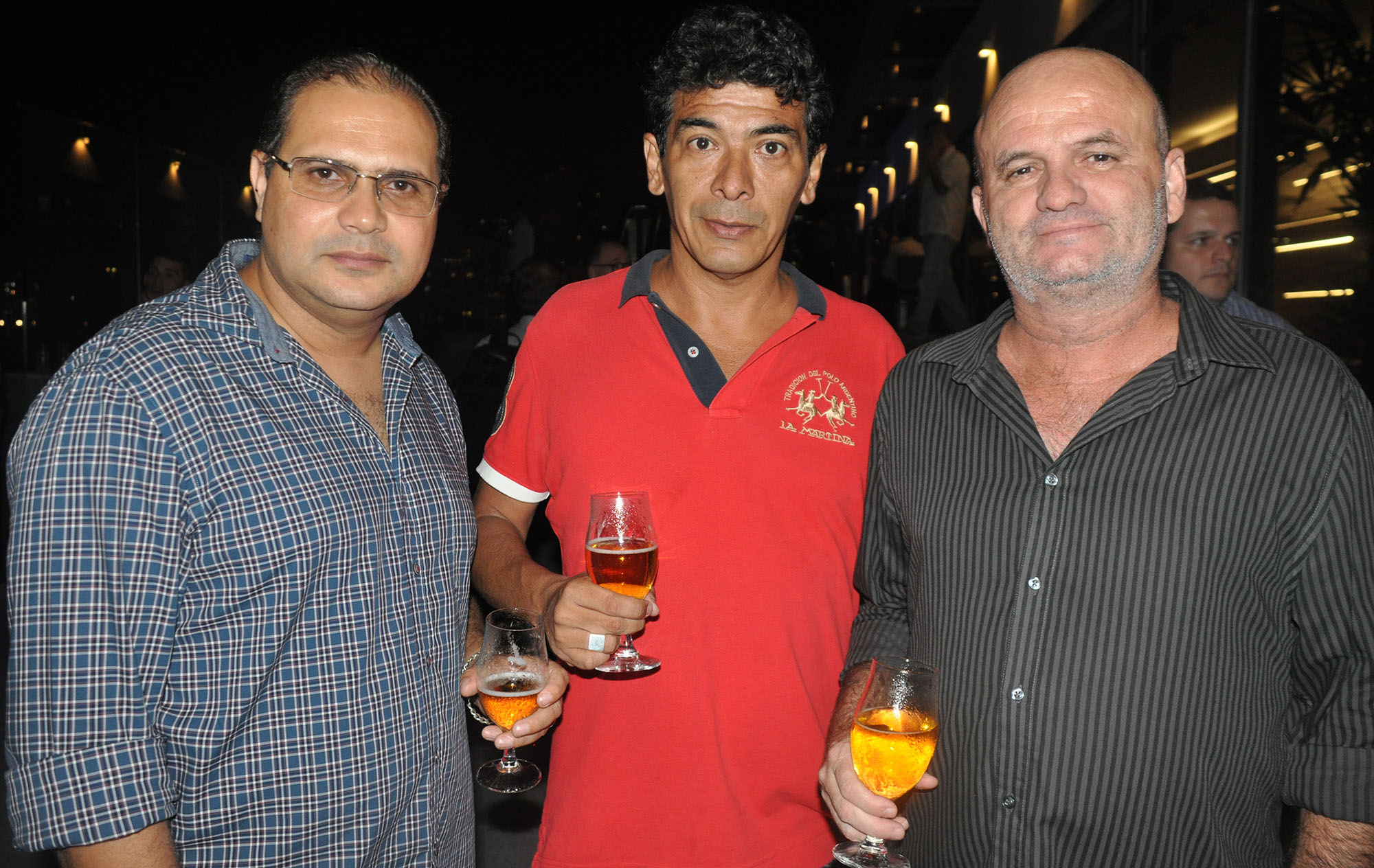 Leonardo Barbosa, Fábio Simões e Marcílio Barbosa, da LBM Viagens
