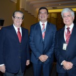 Leonardo Coutinho, da Ancoradouro, Jefferson Munhoz, do Bourbon, e Carlos Alberto Amorim, da Ancoradouro