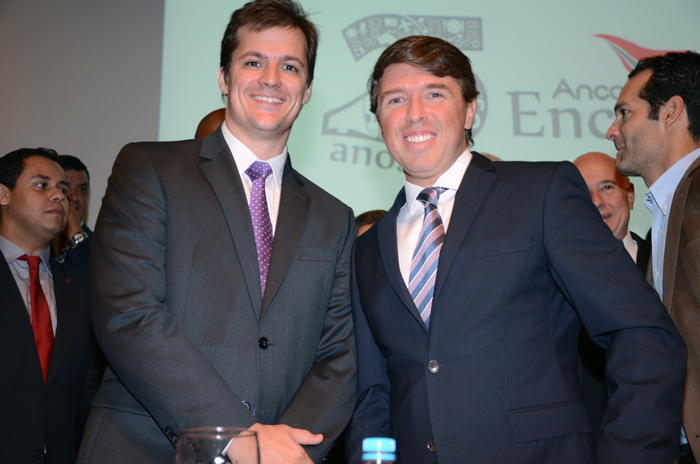 Luciano Macagno, da Delta, e Ricardo Amaral, da Royal Caribbean