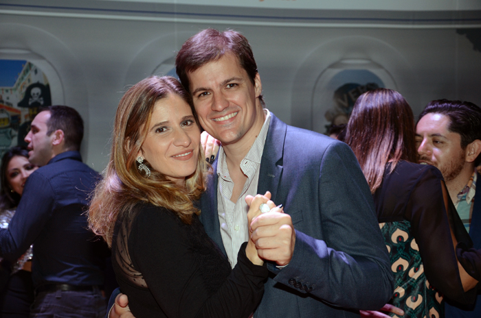 Luciano Macagno, diretor geral da Delta no Brasil, com sua esposa Sofia Luciano Macagno, diretor geral da Delta no Brasil, com sua esposa Sofia