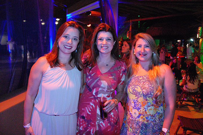Luciene Xavier, da Iberostar, Amanda Lahman, da Biolab e Jamile Garavito, da Iberostar
