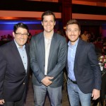 Luiz Teixeira, Luciano Macagno, e Danilo Barbizan, da Delta