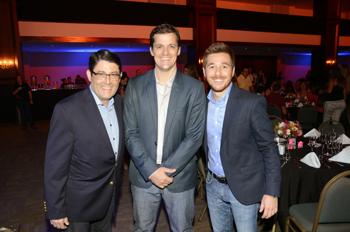 Luiz Teixeira, Luciano Macagno, e Danilo Barbizan, da Delta Luiz Teixeira, Luciano Macagno, e Danilo Barbizan, da Delta