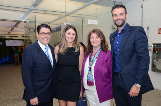 Luiz Teixeira, da Delta, Claudia Lobo, Johanna Russo, e Neto Fernandes, do Visit Orlando Luiz Teixeira, da Delta, Claudia Lobo, Johanna Russo, e Neto Fernandes, do Visit Orlando