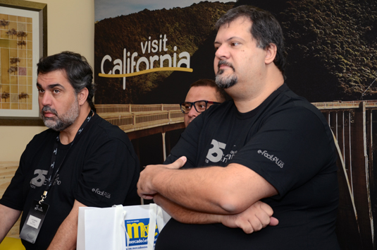Luiz Zaroni, da Zaroni, e Alexandre Franchin, da Cletur