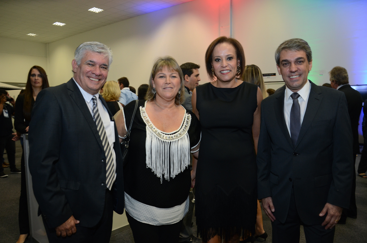 Marcelo Matera, Rose Pinheiro,Gisa Costa e Fernando Santos, da Aviesp