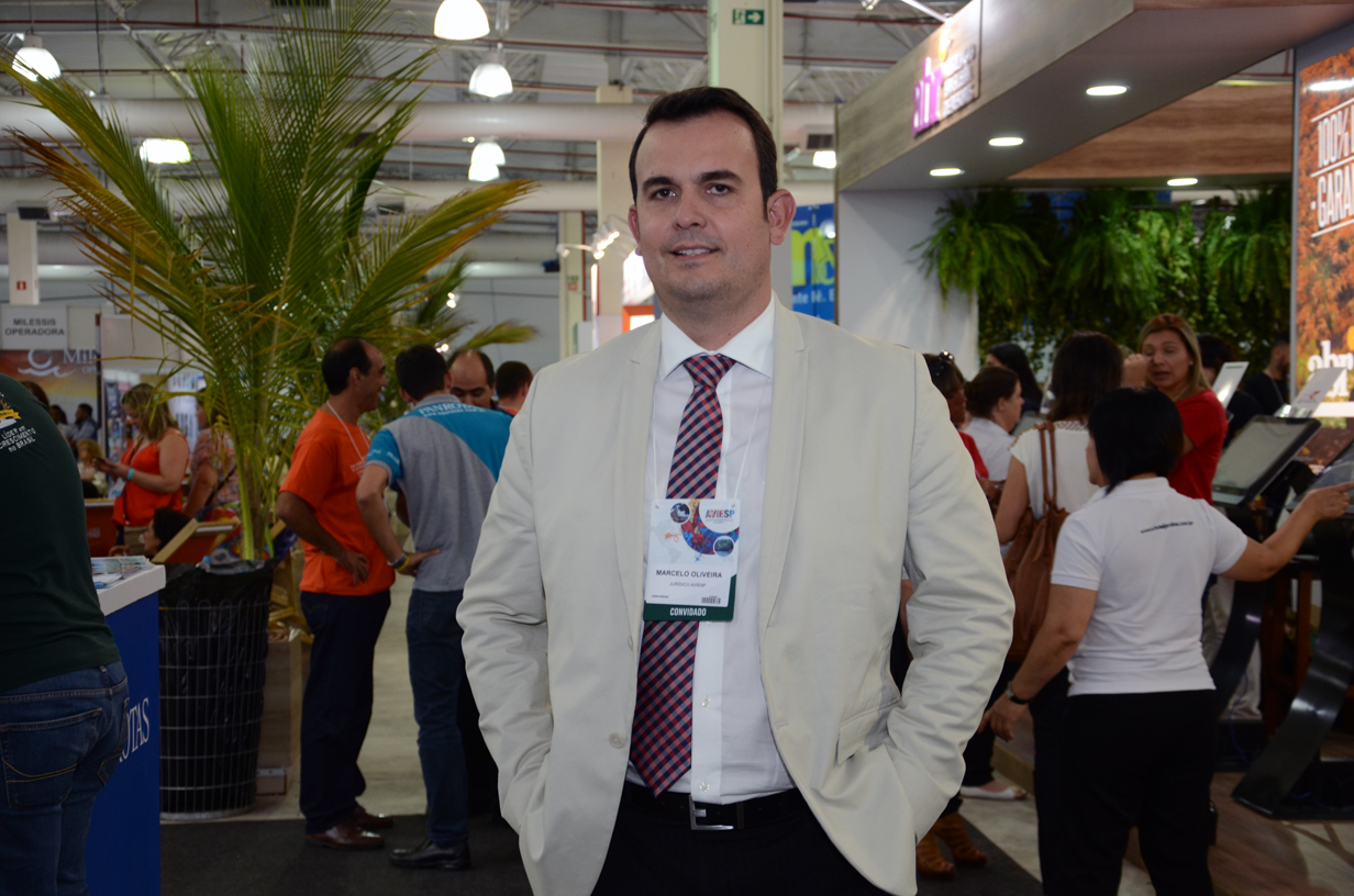 Marcelo Oliveira, do juridico da abav Nacional e Aviesp