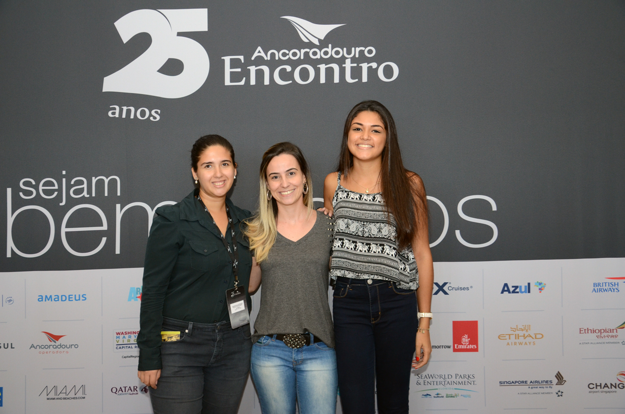 Mariana Moraes, da Trust In, Aline Prata, da Zani, e Leticia Fernanda, da Sanmax