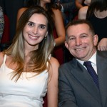 Mariana Trevizan, da Etihad, e Luis Quaggio, da TAP