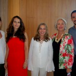 Maristela Doherty, da TransPacific, Rosele Fernandes, da RBF, Anna Galperin, da NewIt, Tania Cesonis, da ABAV-RJ, e Eduardo Genekian , da CWW