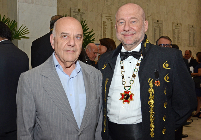 Miguel Ignatios, da Fen ADVB, e Sergio Pasqualin, da Academia Brasileira de Eventos e Turismo Miguel Ignatios, da Fen ADVB, e Sergio Pasqualin, da Academia Brasileira de Eventos e Turismo