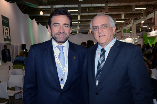Milton Zuanazi, da SBTur e Dilson Fonseca, da ABIH Nacional