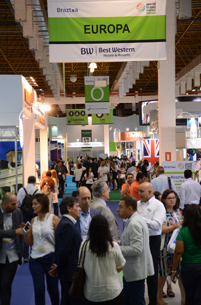Movimento intenso no primeiro dia da WTM_LA