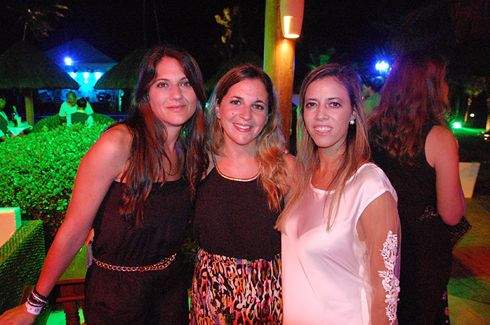 Patrícia Macedo, da Ibero Service, Luciana Pizzatte, da Almundo e Ércia Schhamis, da Al Mundo