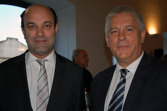 Pedro Ribeiro, do Dom Pedro Hotels e Jorge Rodrigues, da Travel Quality