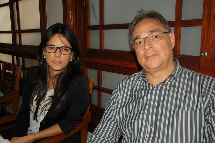 Priscila Soares, da Praviajar, e Miguel Jenotti, da Ancoradouro