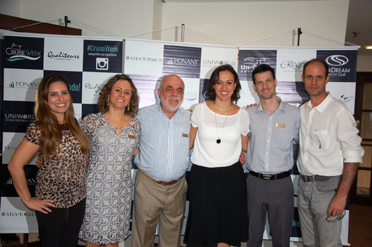 Raquel Stefanelli, Danielle Hirsch, Ilya Hirsch, Manoela Andrade, Vinícius Taddone e Marcelo Jager Raquel Stefanelli, Danielle Hirsch, Ilya Hirsch, Manoela Andrade, Vinícius Taddone e Marcelo Jager