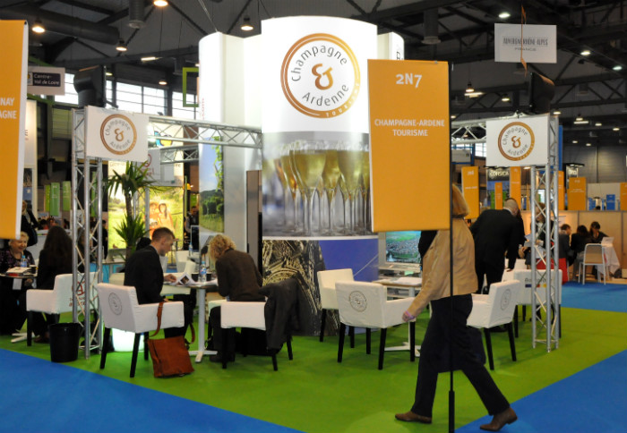 Região de Champagne - Ardenne também apresentou seu turismo no evento Região de Champagne - Ardenne também apresentou seu turismo no evento
