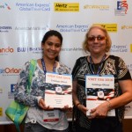 Renata Oliveira, da Cicacamp, e Maria ANgela Barros, da Make a Wish
