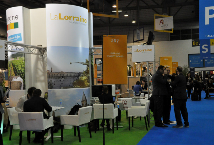 Representação do turismo da região de La Lorraine Representação do turismo da região de La Lorraine