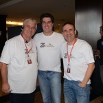Roberto Garbim, Juarez Cintra Neto, e Anthony Bringhente, da Ancoradouro