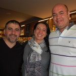 Robson Gomes e Cristiane Jaime, da Trend com Luis Ferrinho, da Omnibees