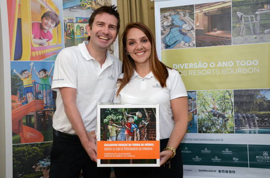 Rodrigo Aquino e Camila Zequini, do Bourbon