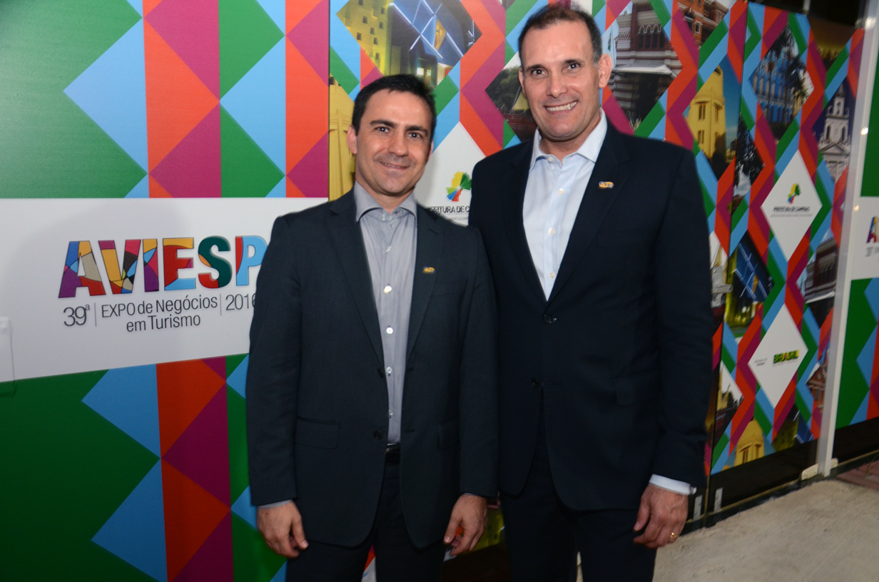 Rogério Mendes e Maurício Xavier, da CVC