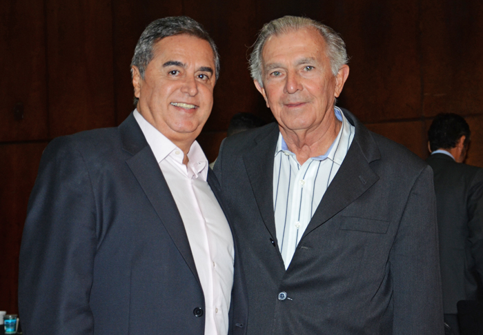 Ronaldo Valtrick, da Maiorca Turismo, e Afrânio Lages, da Aeroturismo Ronaldo Valtrick, da Maiorca Turismo, e Afrânio Lages, da Aeroturismo
