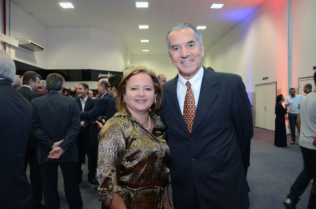 Rose Larrat e João Sabino, da Abav