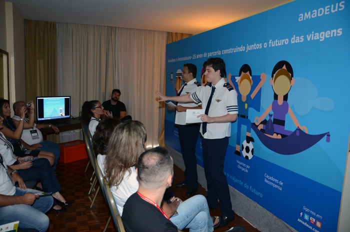 Sala de capacitação da Amadeus