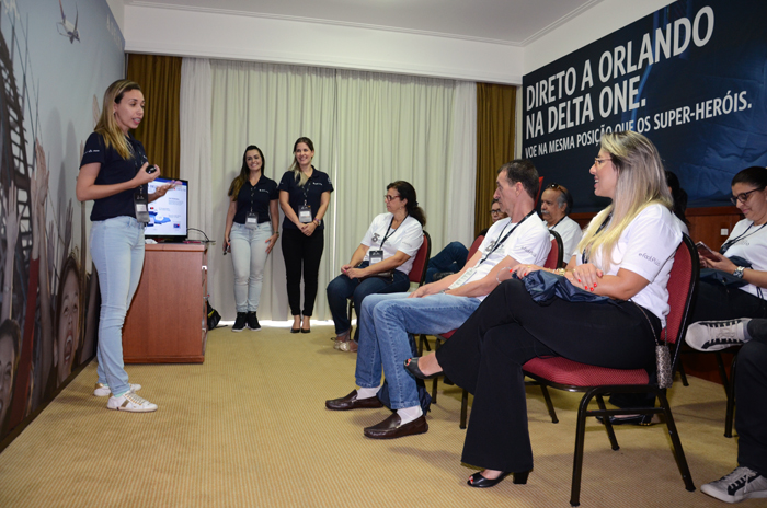 Sala de capacitação da Delta