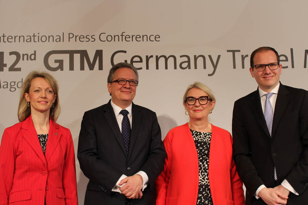 Sandra Stiege, Tobias Heudler, Petra Hedorfer e Carlhaus Uhle