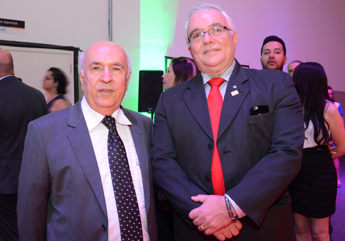 Sebastião Pereira, da Aviesp, e Joy Colares, da Paratur
