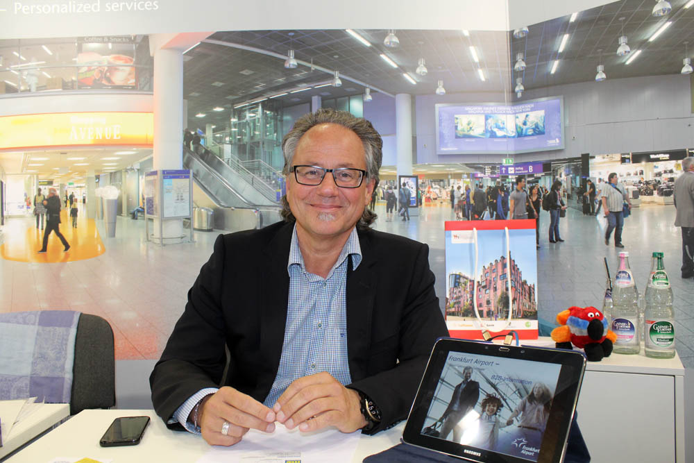 Stefan Kopp, gerente do aeroporto de Frankfurt