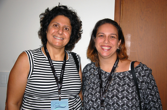 Telma Brito, da Naviagare e Tatiana Sanches, da Afinal Viagens Telma Brito, da Naviagare e Tatiana Sanches, da Afinal Viagens