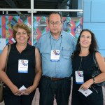 Tereza Linhares, João Gilberto de Oliveira e Jovita Siqueira, da Premio Turismo
