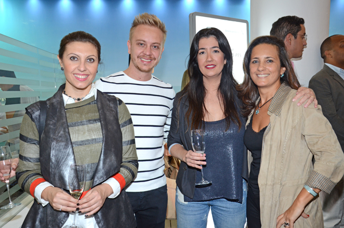 Tereza Marsolo, Vinicius Rossi, Graziela Serrano e Gisela Perez, da MK Travel