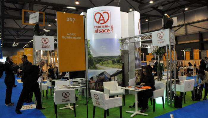 Turismo da Alsácia também esteve presente na feira Turismo da Alsácia também esteve presente na feira