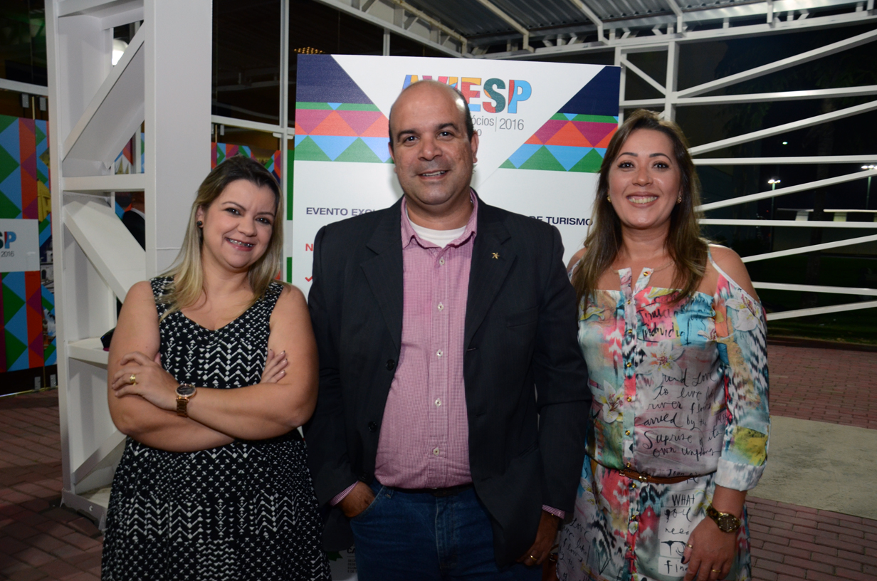 Tânia Sanches, Raul Monteiro e Renata Leite, do Iberostar Hotels & Resorts