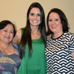 Valéria Rocha Ribeiro, Camila Tambelli e Márcia Novaes, da Ancoradouro