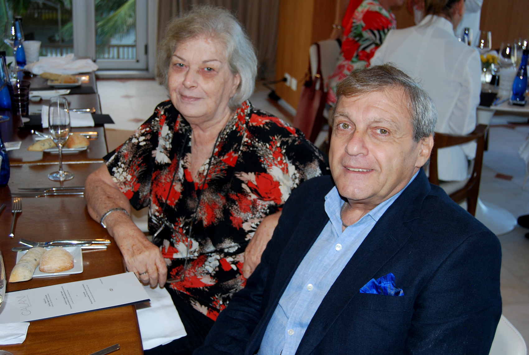 Vera Jopper, do Turismo Clássico, e Salvador Saladino, da BITO
