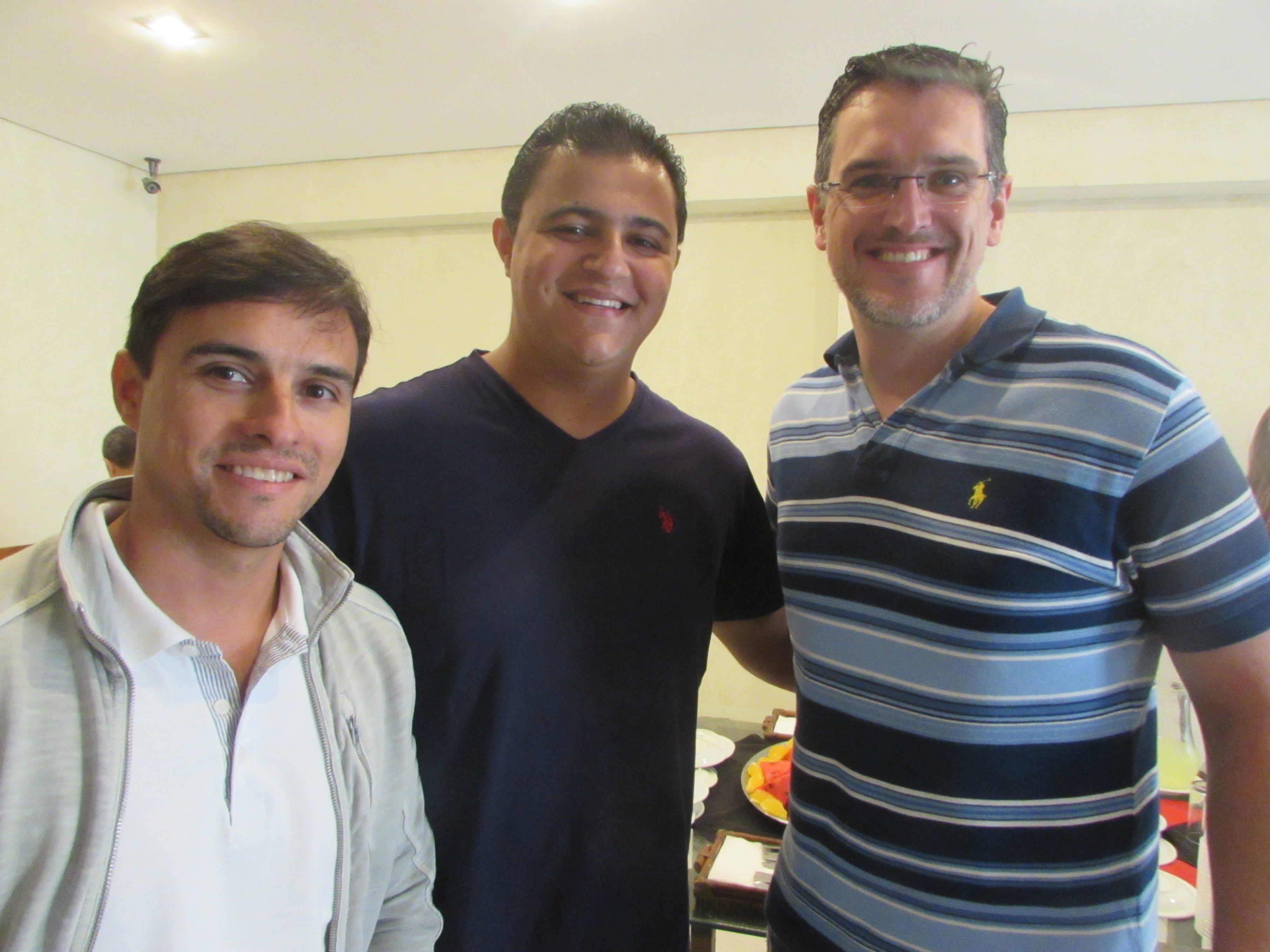Sergio Fagundes, Anderson Barbosa e Dyogo Schroeder Sergio Fagundes, Anderson Barbosa e Dyogo Schroeder