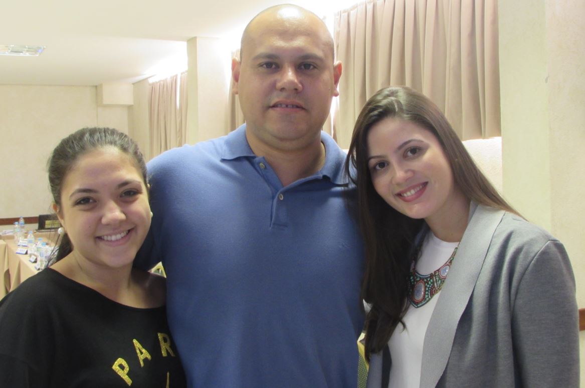 Caroline Gori, Danilo Silva e Julia Machado Caroline Gori, Danilo Silva e Julia Machado