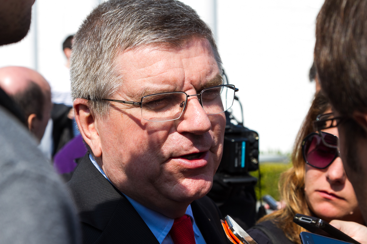 Thomas Bach, presidente do Comitê Olímpico Internacional Thomas Bach, presidente do Comitê Olímpico Internacional